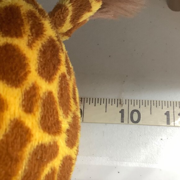 Fiesta Plush Fat Giraffe Stuffed Animal Toy 9" Polyester Fiber Soft & Cuddly - Picture 8 of 9